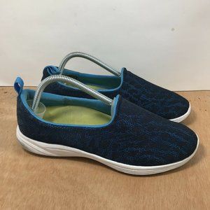 Vionic Women's 331 Hydra AMS Slip On Comfort 9.5akers Shoes Size 9.5 D Wide Blue